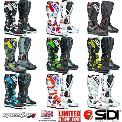 Sidi SRS Enduro Bolted Sole Replacement Soles Motocross Boot Spares