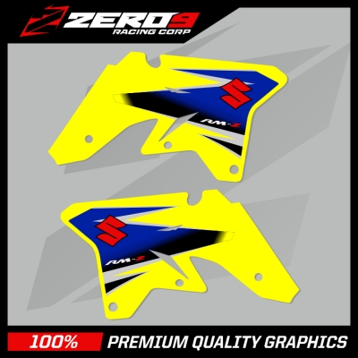Suzuki se 250 07-09 Motocross MX Gráficos de gráficos Oem Réplica estilo Y7